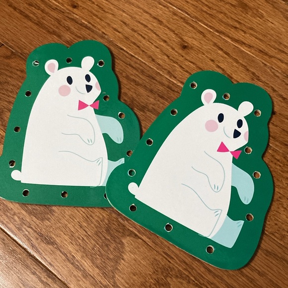 Wintertime & Christmas Lacing Shapes (set of 15) - Picture 8 of 11